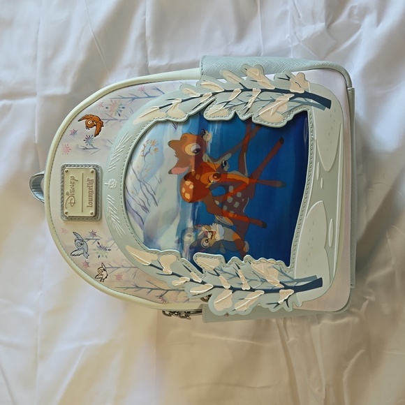 Loungefly Handbags - Disney Loungefly Bambi on ice lenticular mini backpack